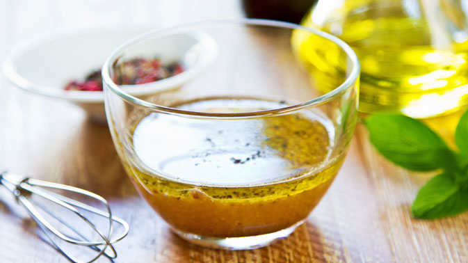 Vinaigrette Salad Dressing with Wösel Apple Cider Vinegar