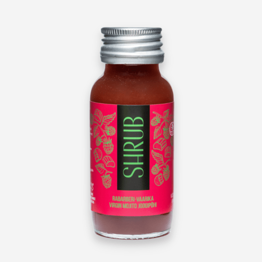 Rabarberi-vaarika Virgin Mojito Shrub 60 ml tootefoto