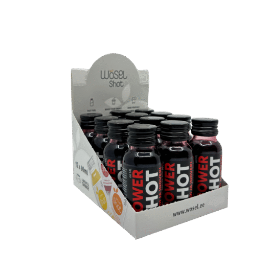 POWER SHOT peedi ja ingveri (12-pakk)